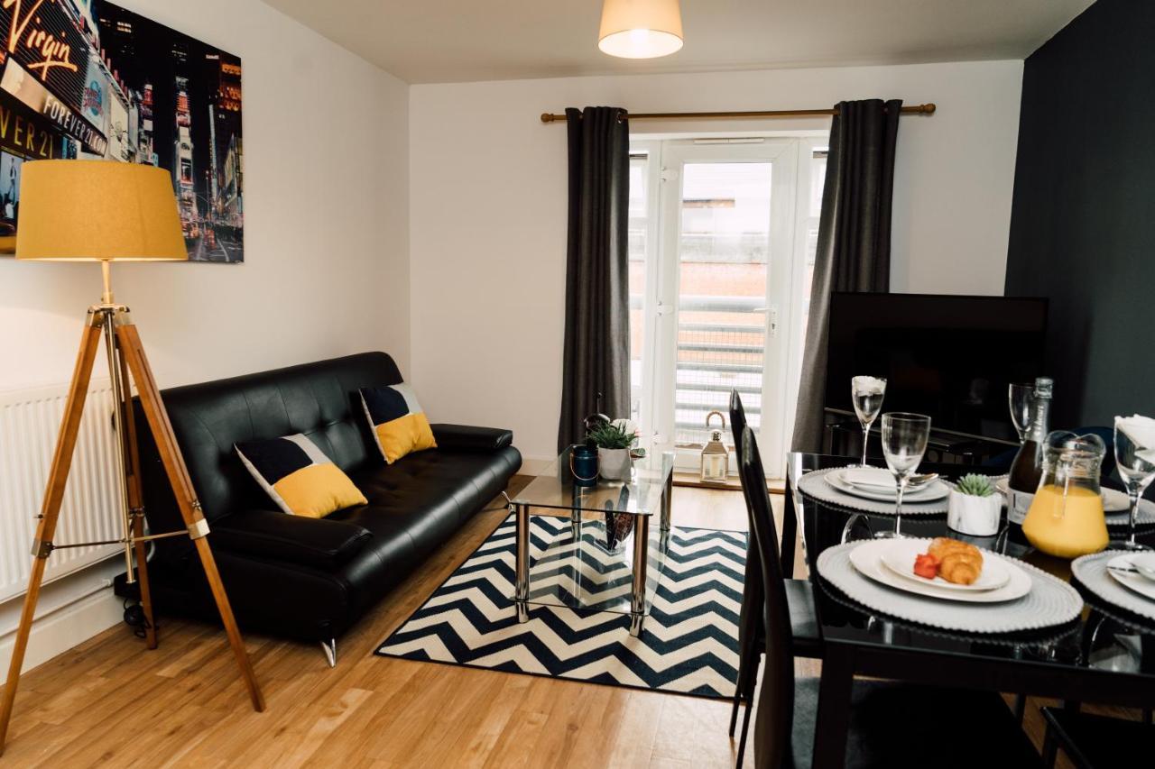 Contractor Stays I Long Stay Offer I Gated Parking I Wifi I Workspace I Pride Apartments Derby Eksteriør billede